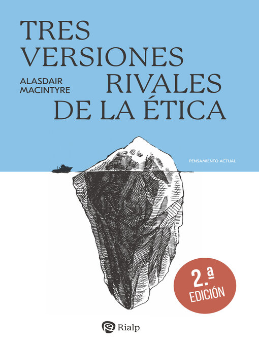 Title details for Tres versiones rivales de la ética by Alasdair MacIntyre - Available